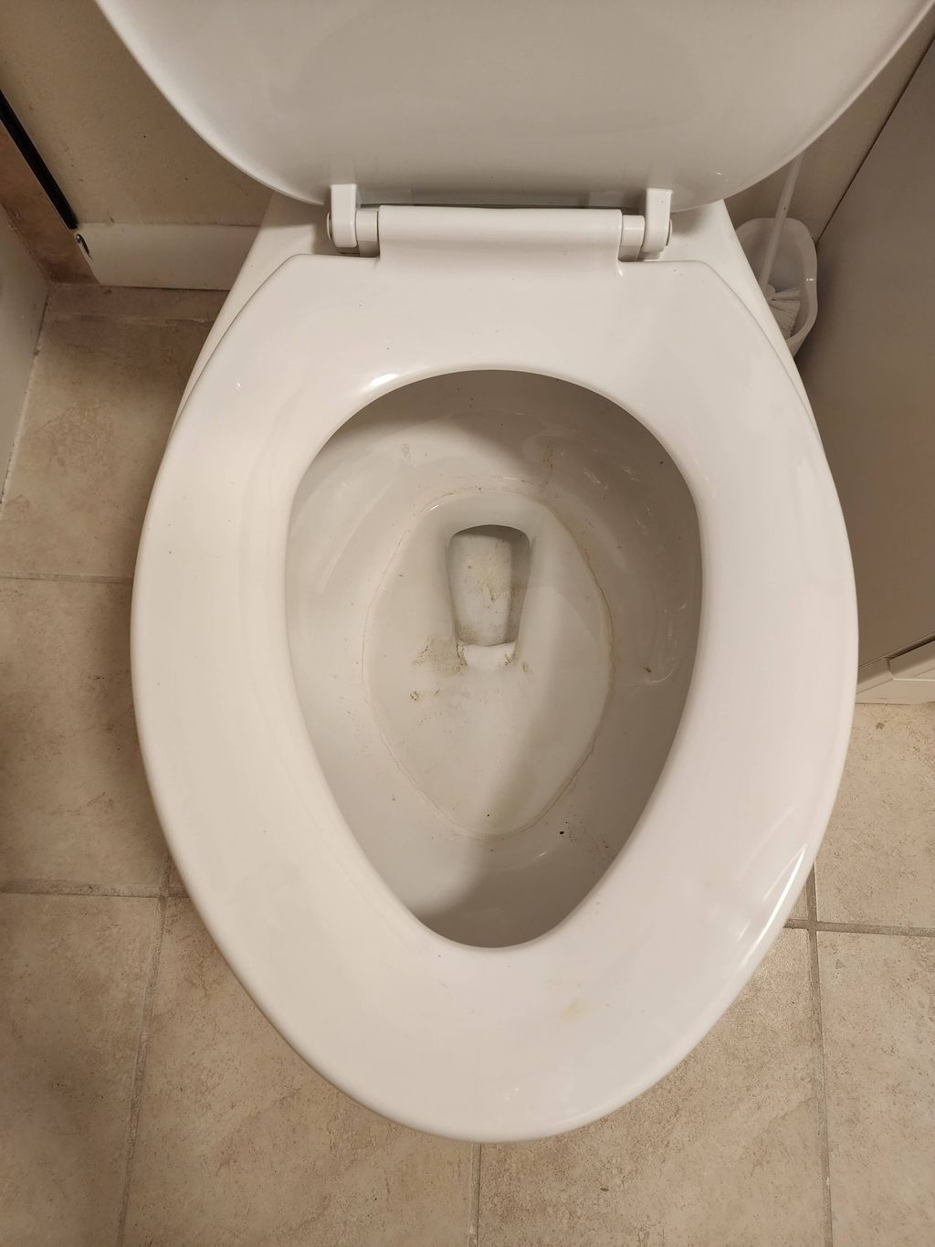before cleaning