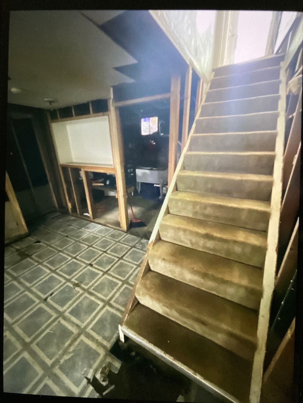 Walls down, the flooring is next 