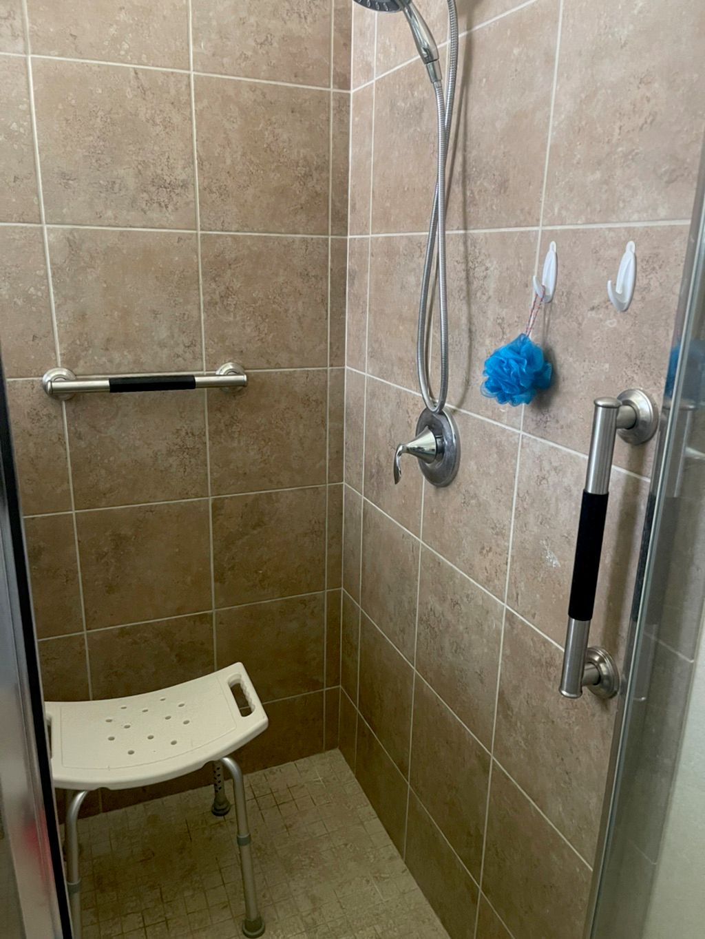 Excellent job to install grab bars in both bathroo