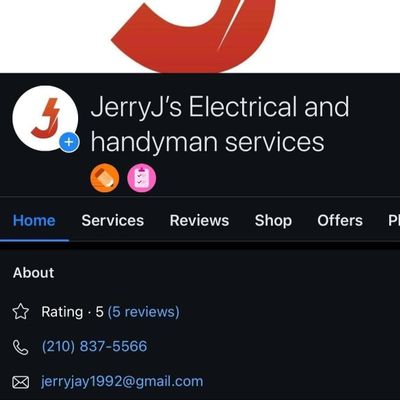 Avatar for JerryJ’s Electrical services