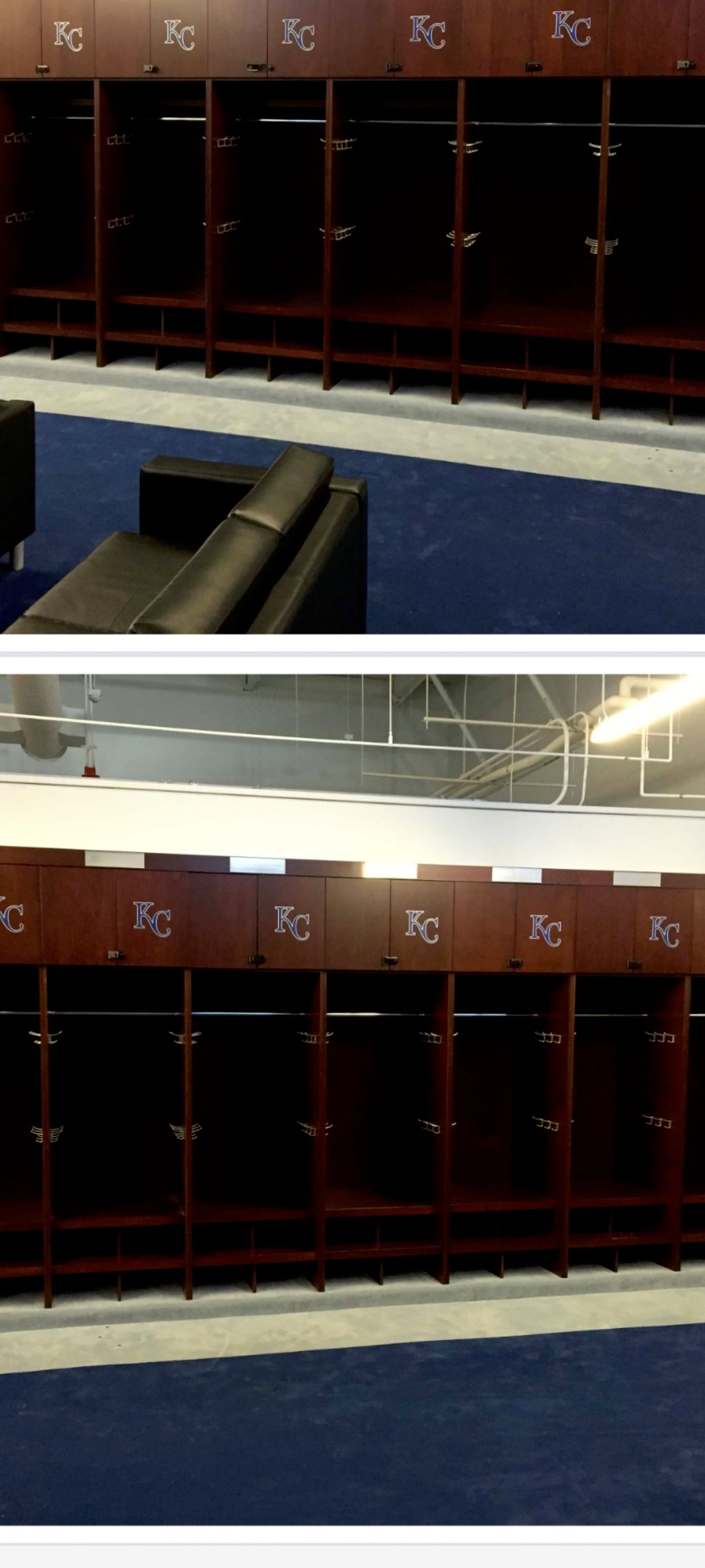 locker room.