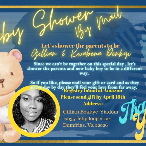 Flyer design - Baby shower invite , birthday parti