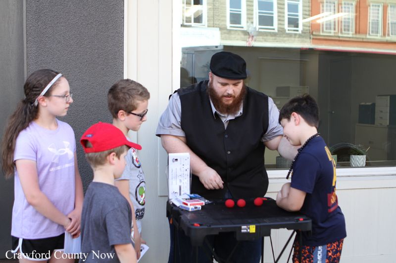 Entertaining at the Bucyrus Chamber of Commerce's 