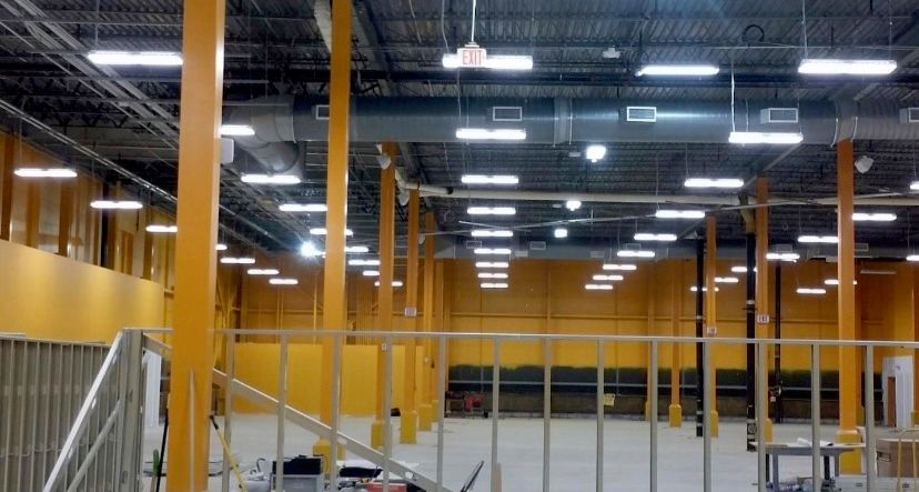 Commercial LED installs 