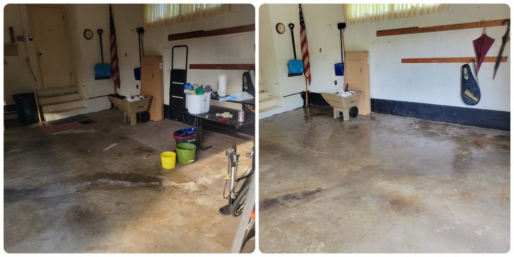 garage cleaning 