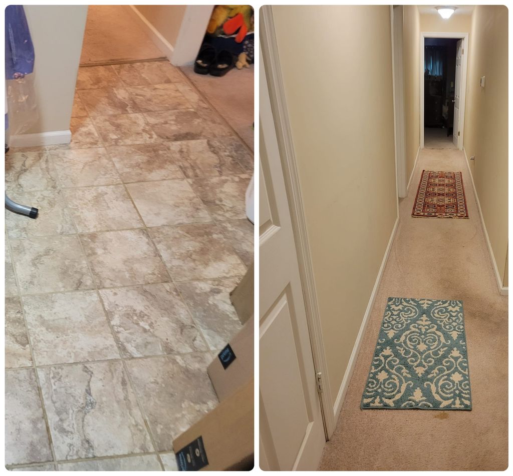 tile and hallway 