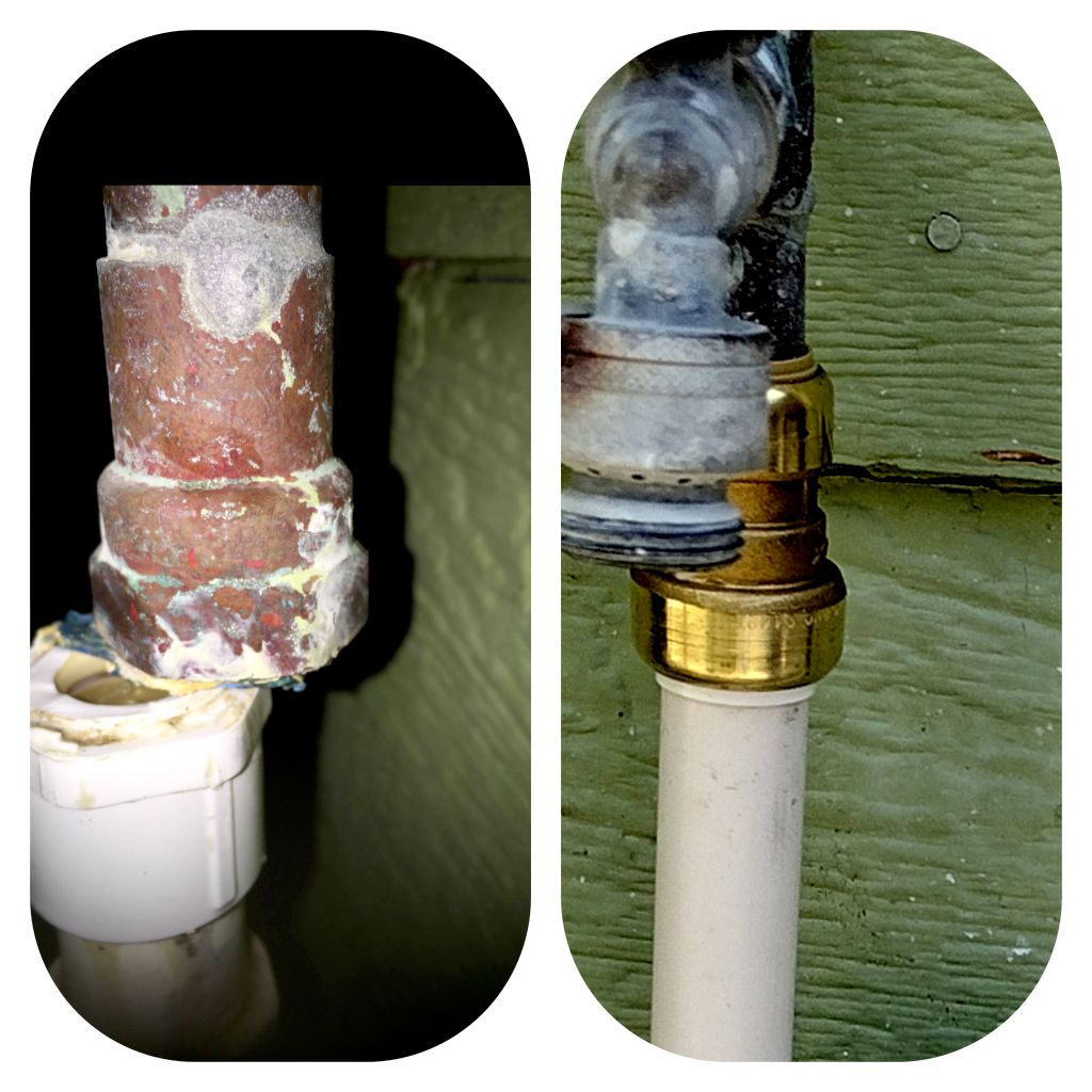 Emergency plumbing, Main pipe repaired