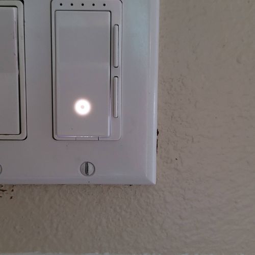 Luis installed 2 Wifi enabled dimmer switches for 