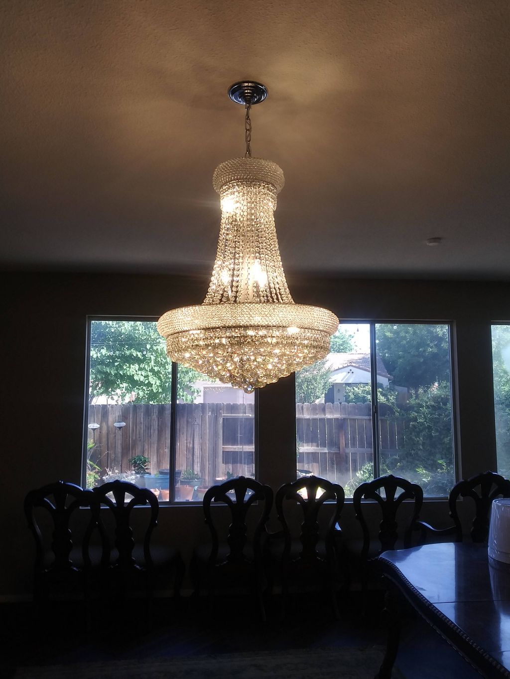 Crystal Light/Over 600 Crystals Hung by Hand