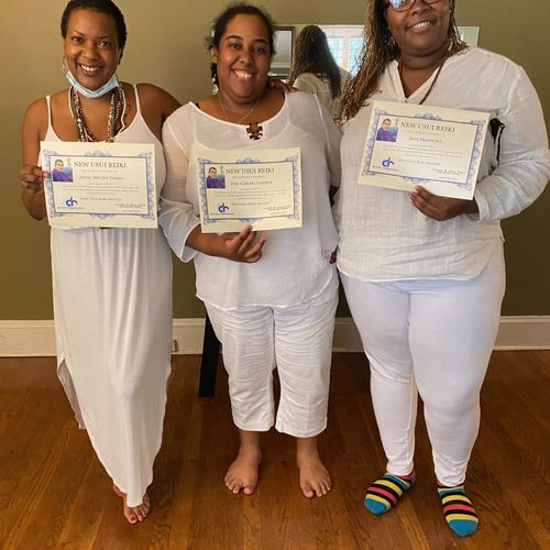 Newly Crowned New Usui Reiki Masters
