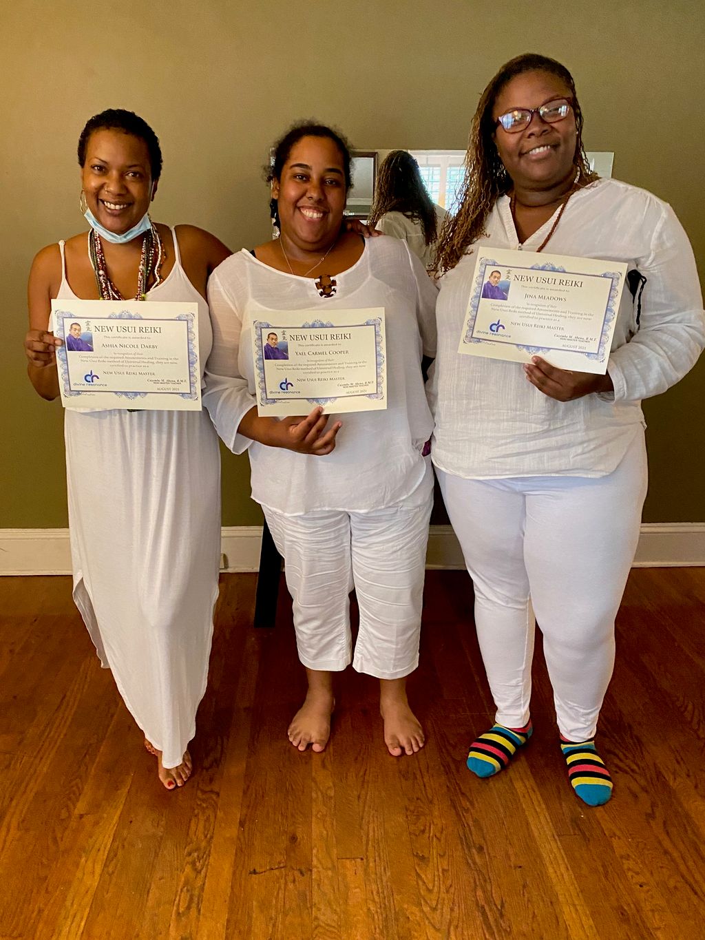 Newly Crowned New Usui Reiki Masters