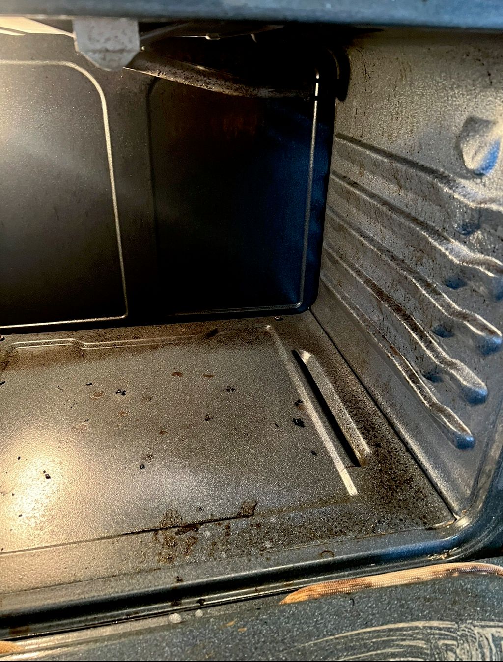 Oven interior/ before