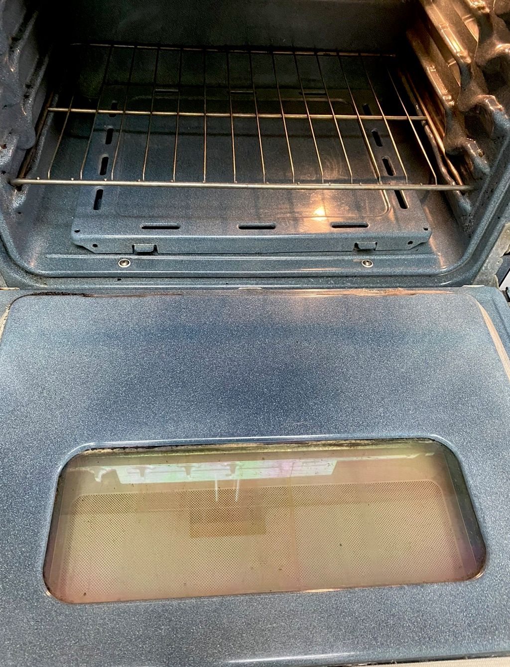 Oven interior/ after