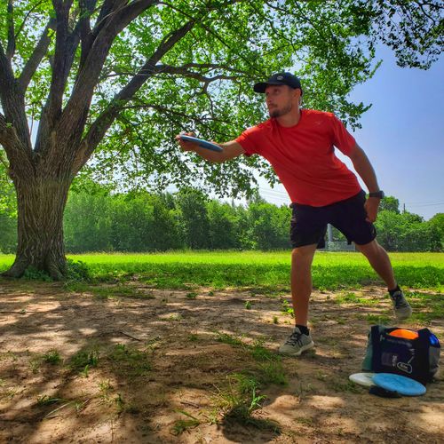 Disc golf to stay active