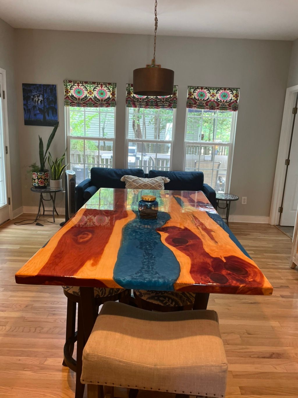 After we cleaned…