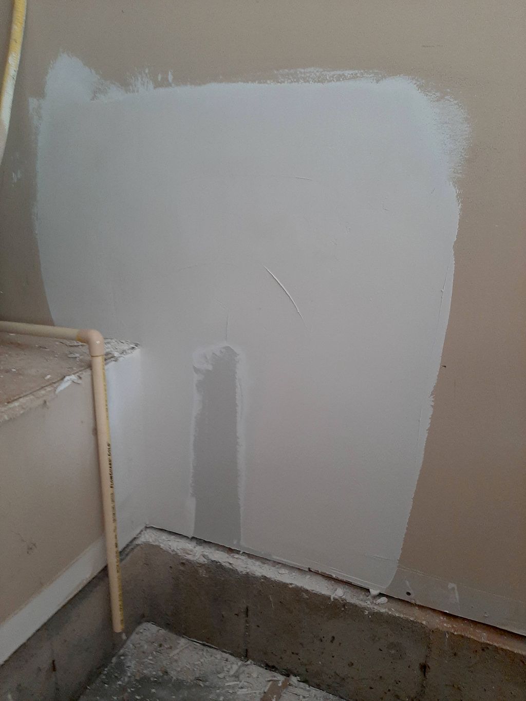 After - Garage Wall Repair
