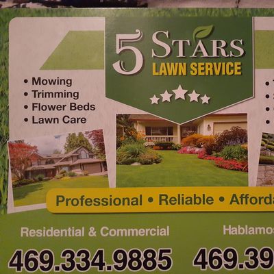 Avatar for 5 stars lawn service