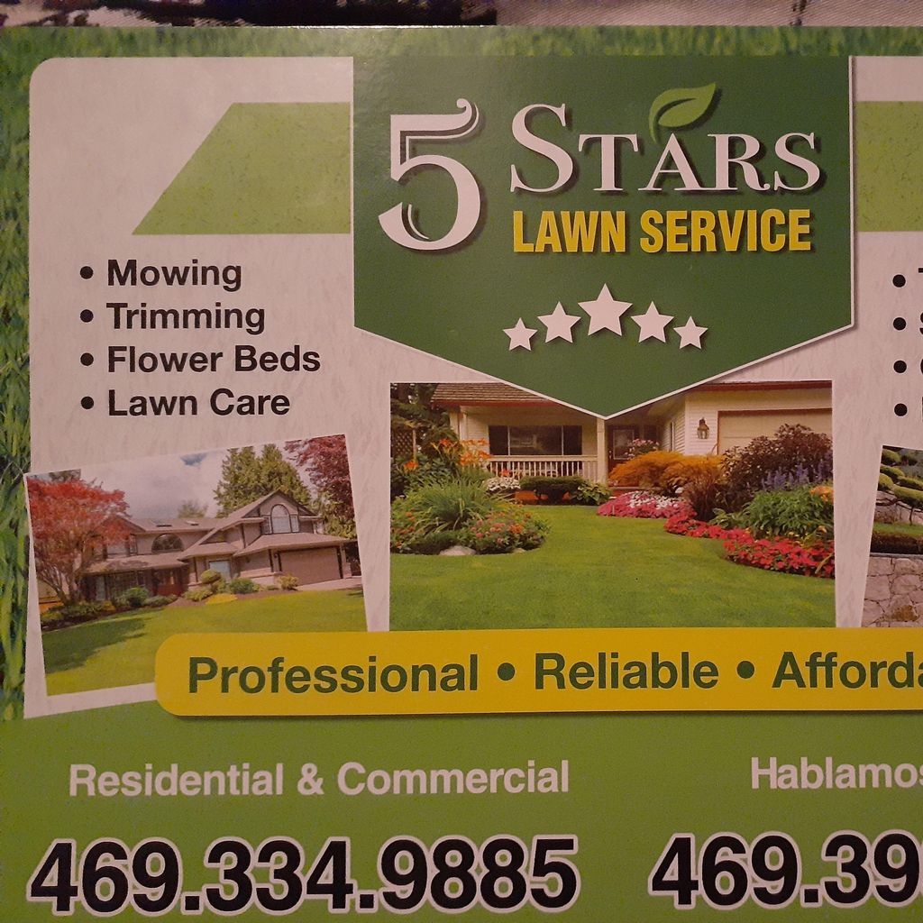 5 stars lawn service