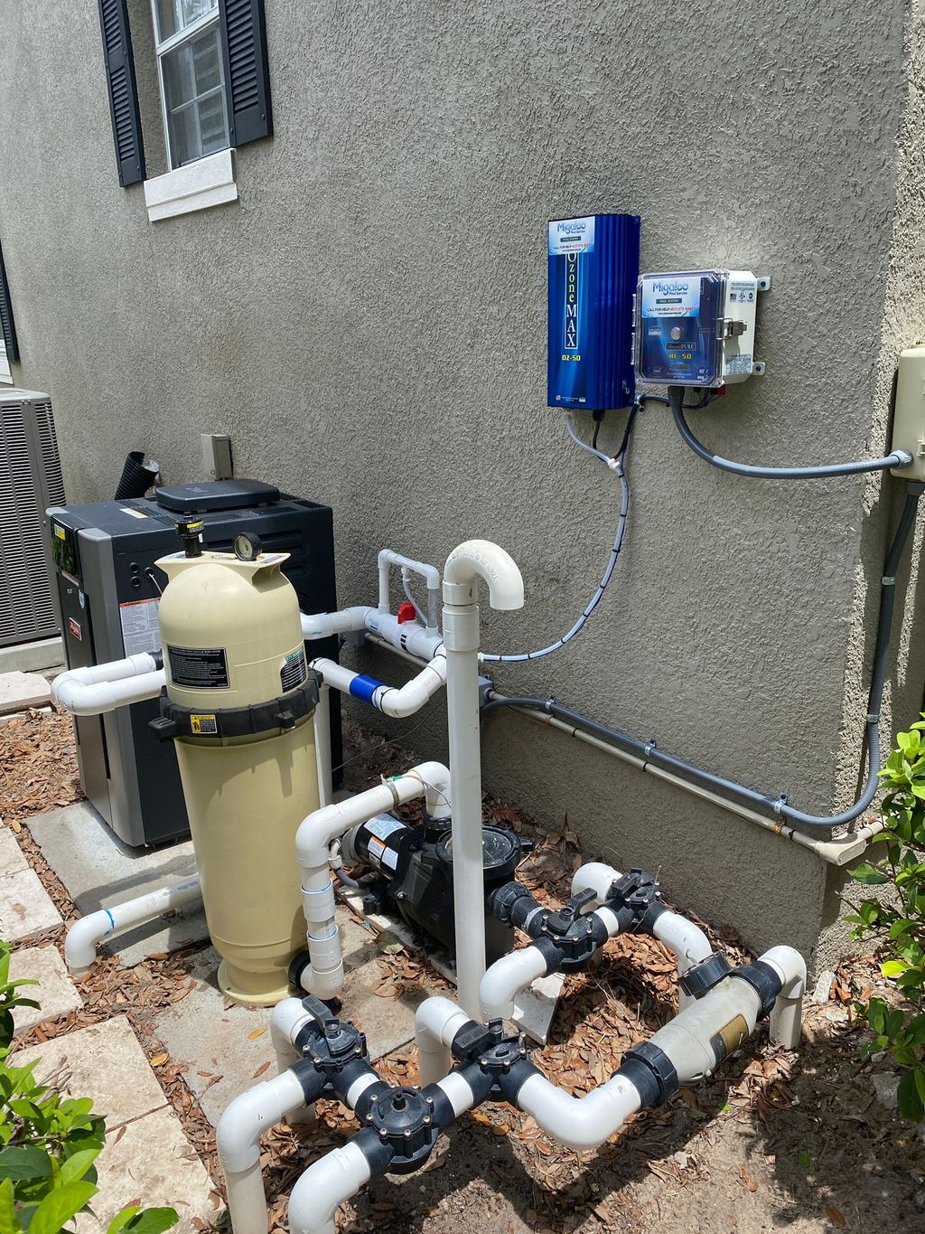 ION & OZONE SYSTEM (95% LESS CHLORINE)