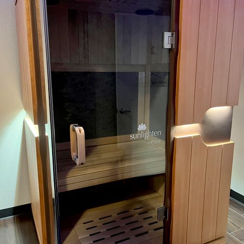 Top of the line Infrared Sauna with plenty of room