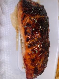 Teriyaki Glazed Salmon