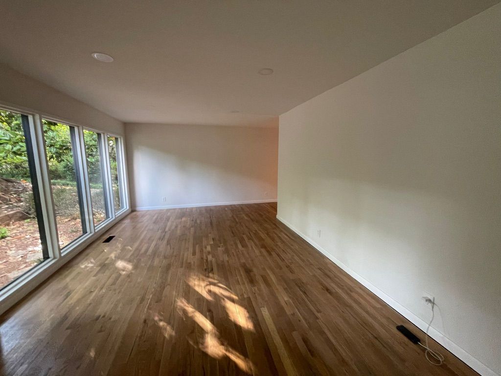 Delivered job after paint + cleaning