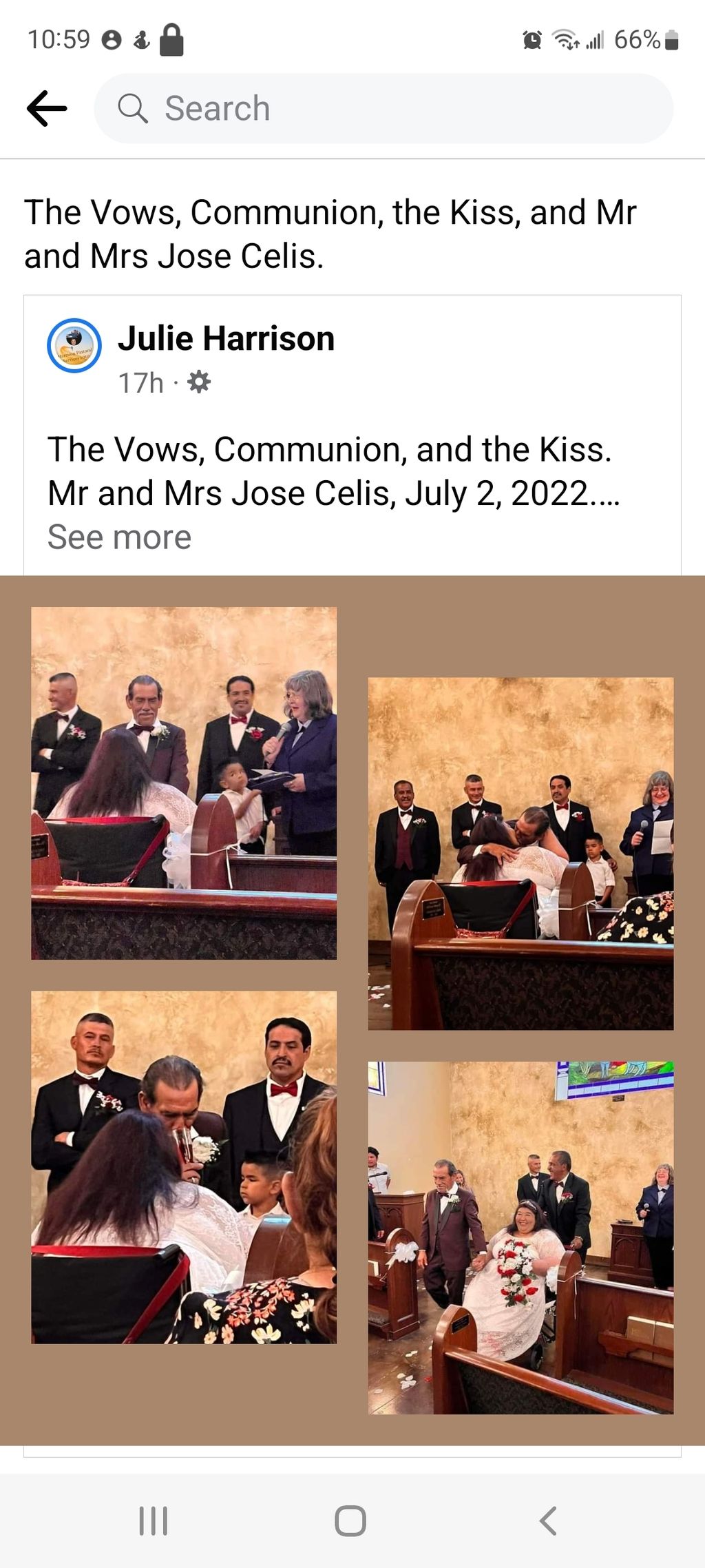 Spanish/English Wedding with Translator