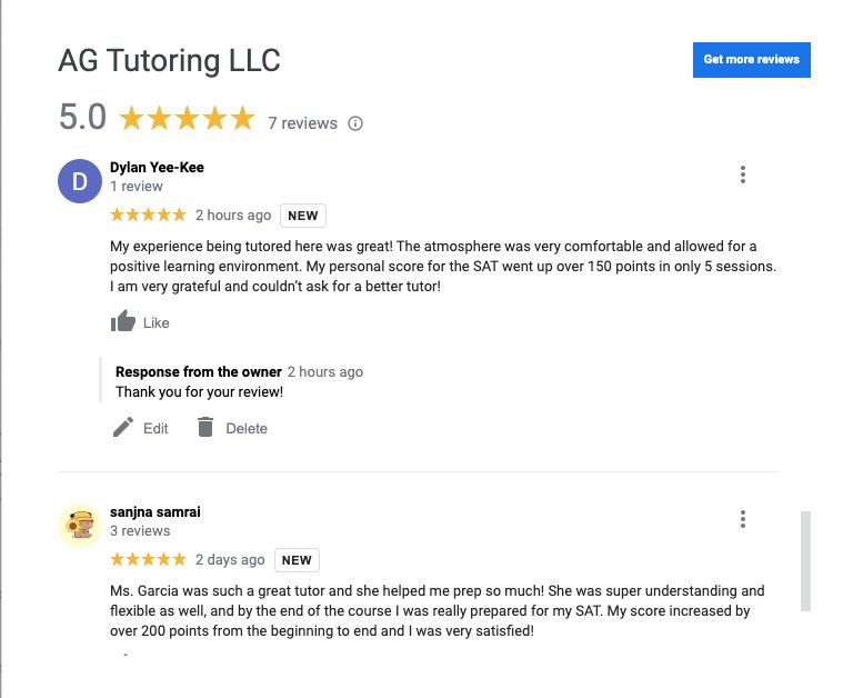Google Reviews #3