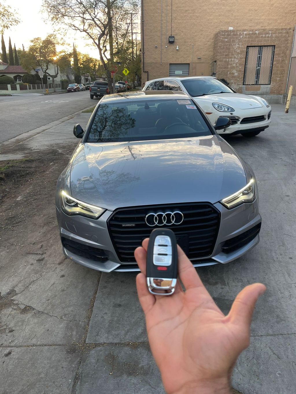 Audi push to start remote