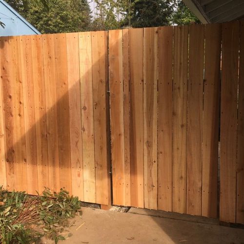 Helped me with a 185 LF of wood fence I needed don
