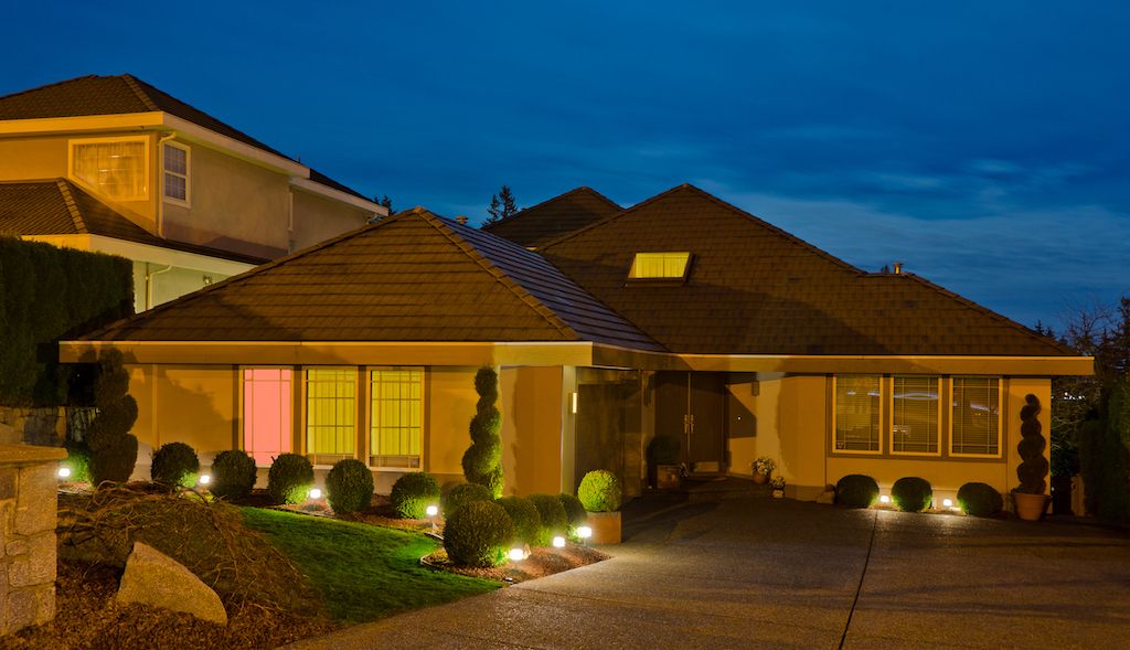 front yard landscape lighting ideas