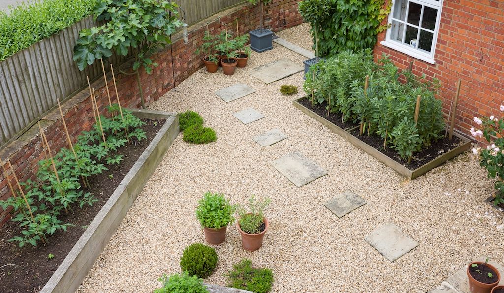 gravel hardscape ideas