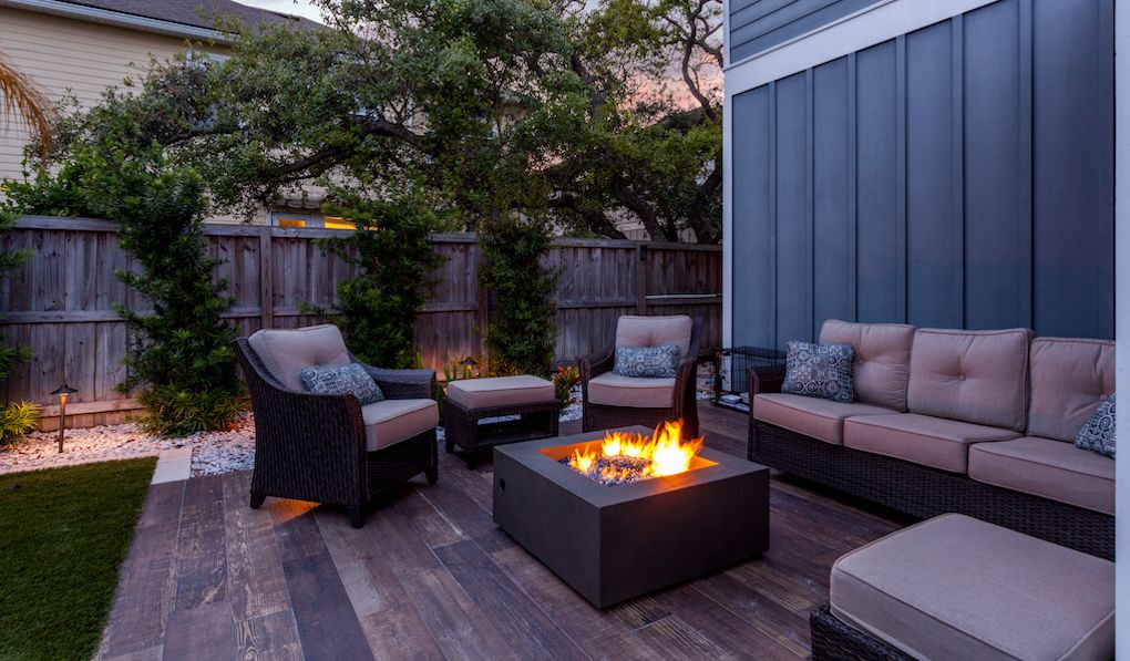 hardscape ideas outdoor firepits
