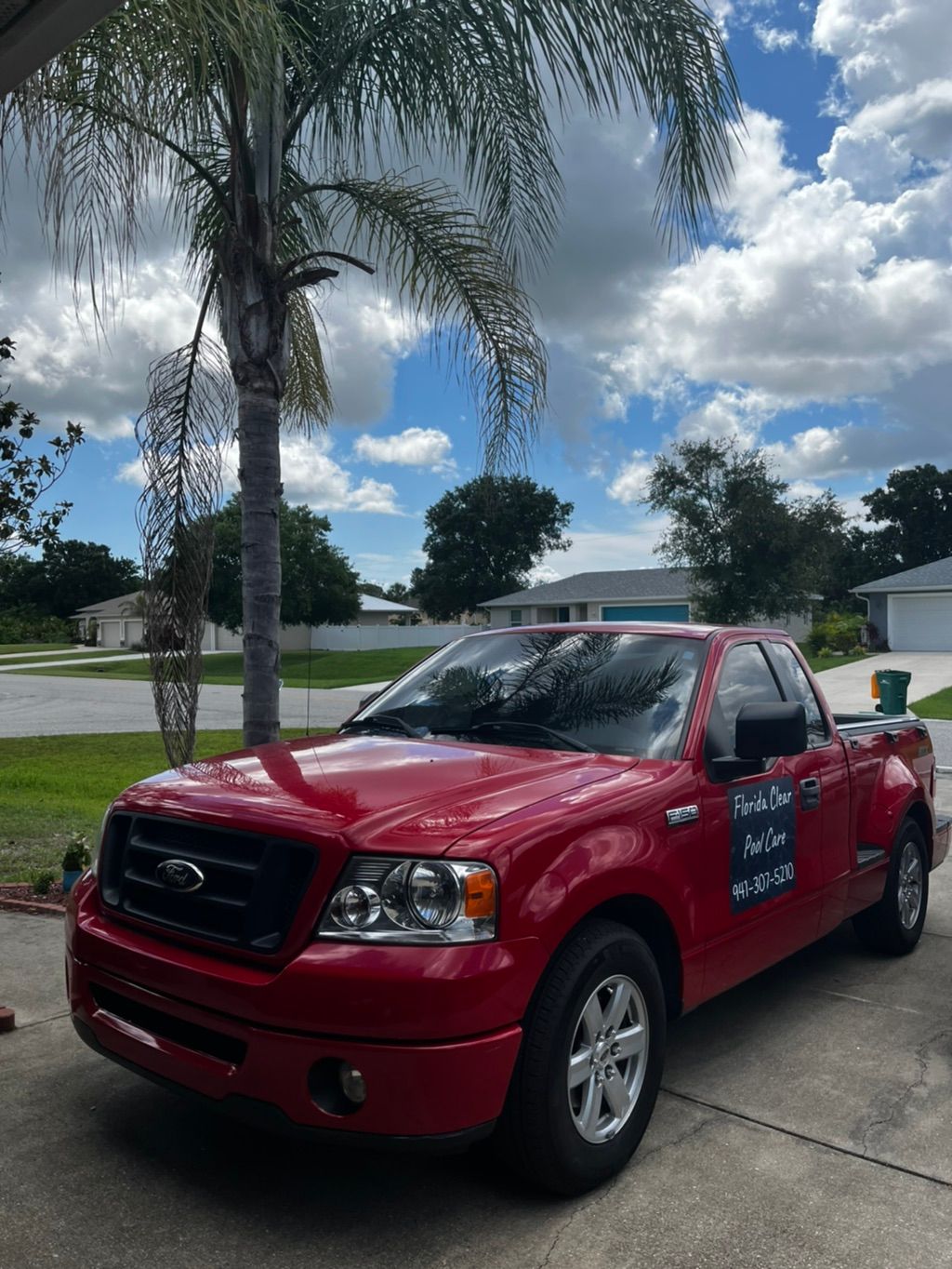 The Florida Clear service vehicle
