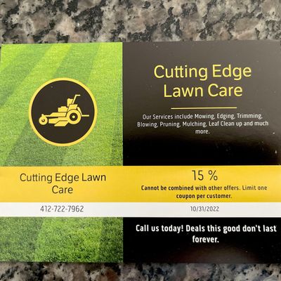 Avatar for Cutting Edge Lawn Care