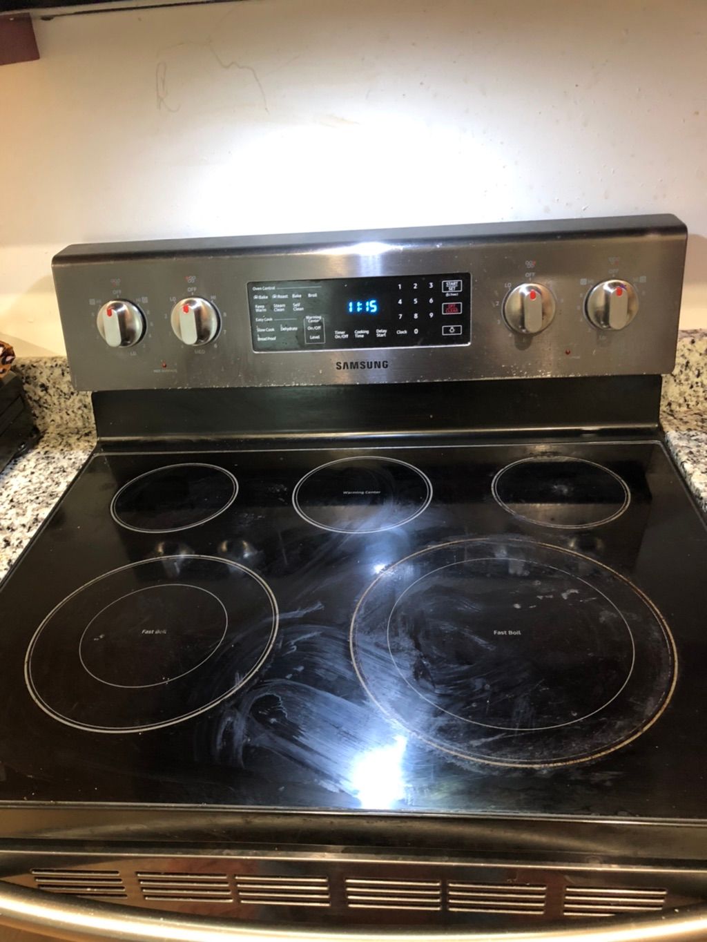 Before cleaning service.