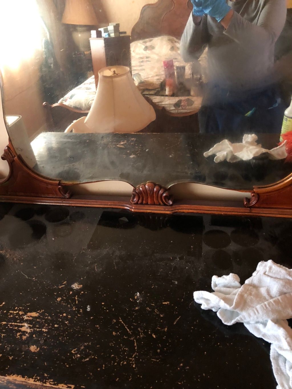 Before cleaning service.
