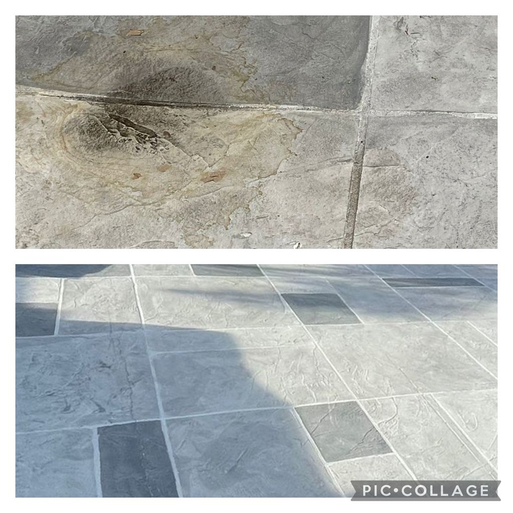 Pressure Wash Before & After