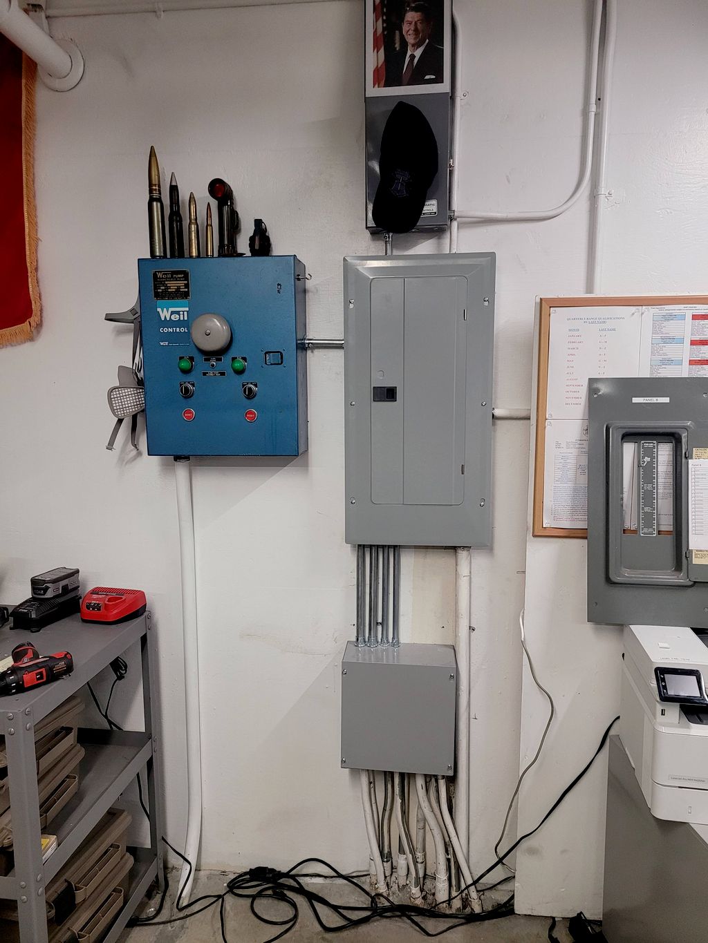 after picture of the newly installed panel and can