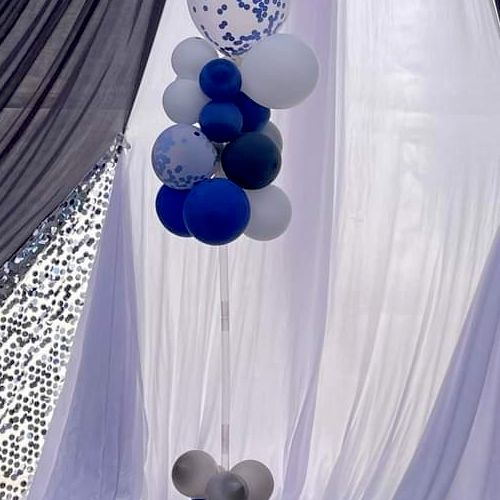 Balloon Bouquet with topper $35.00