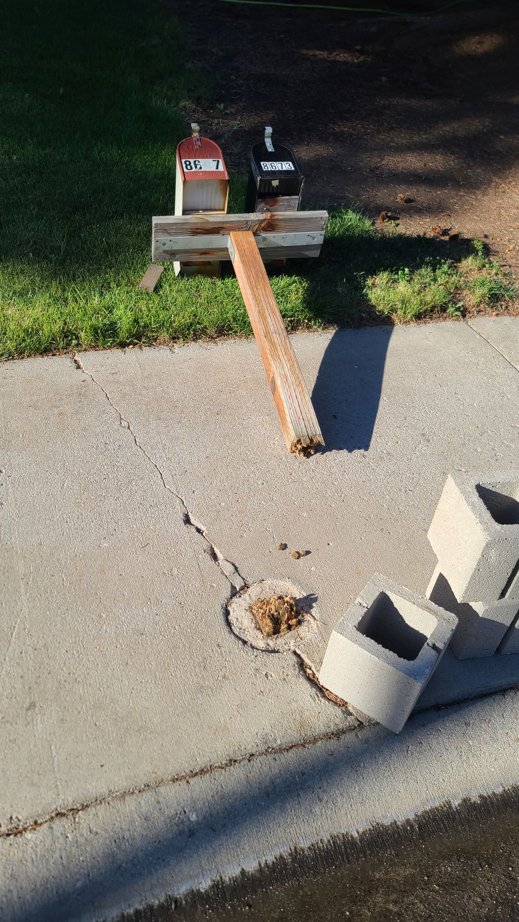 Mail Box Before