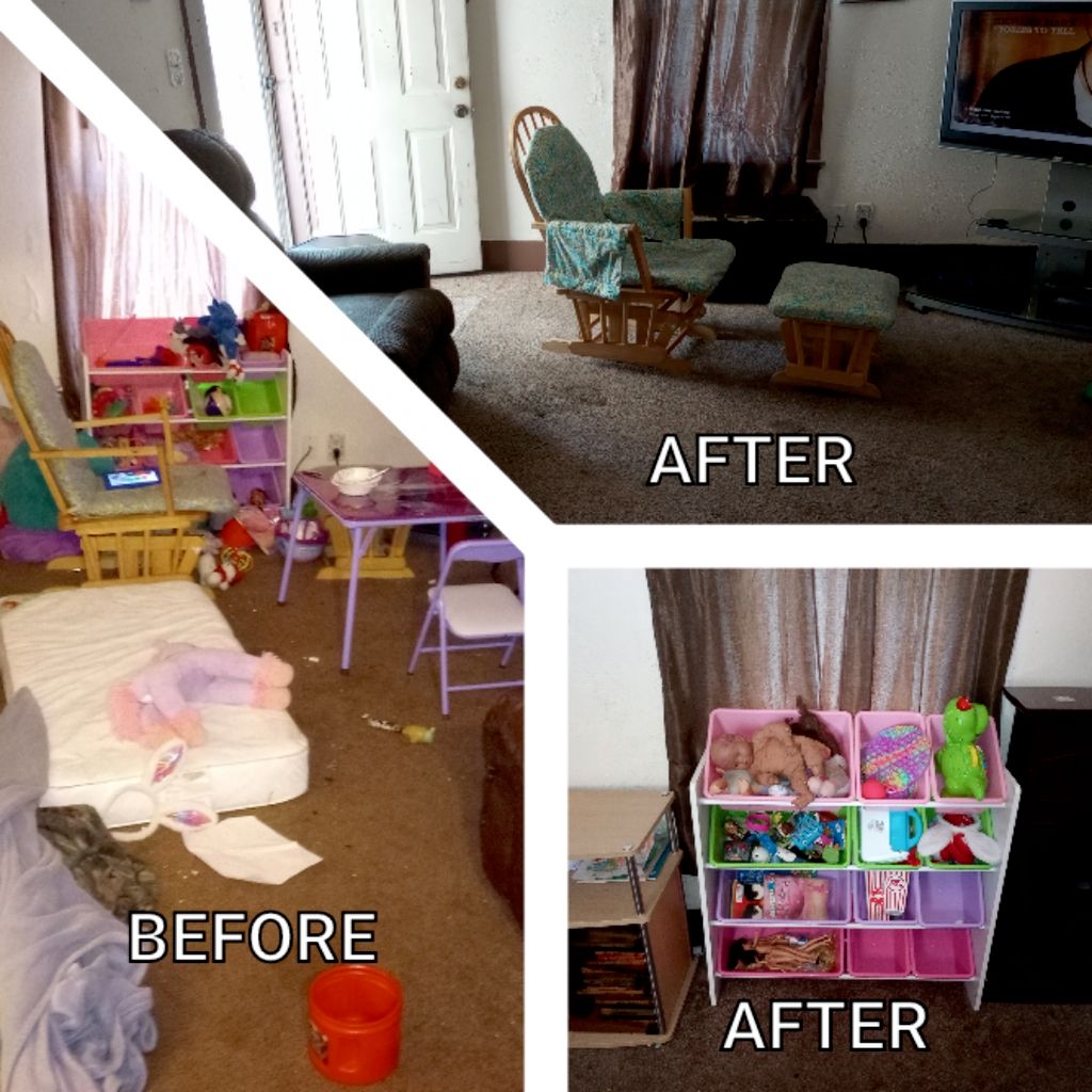 Standard cleaning with organization 