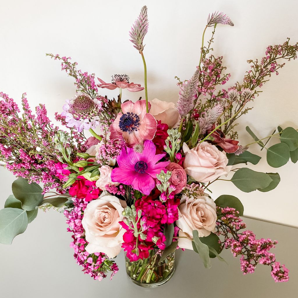 A wild arrangement for the bar area.