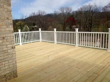 Deck and rails installation