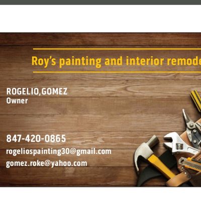 Avatar for Roy’s painting and Interior remodeling