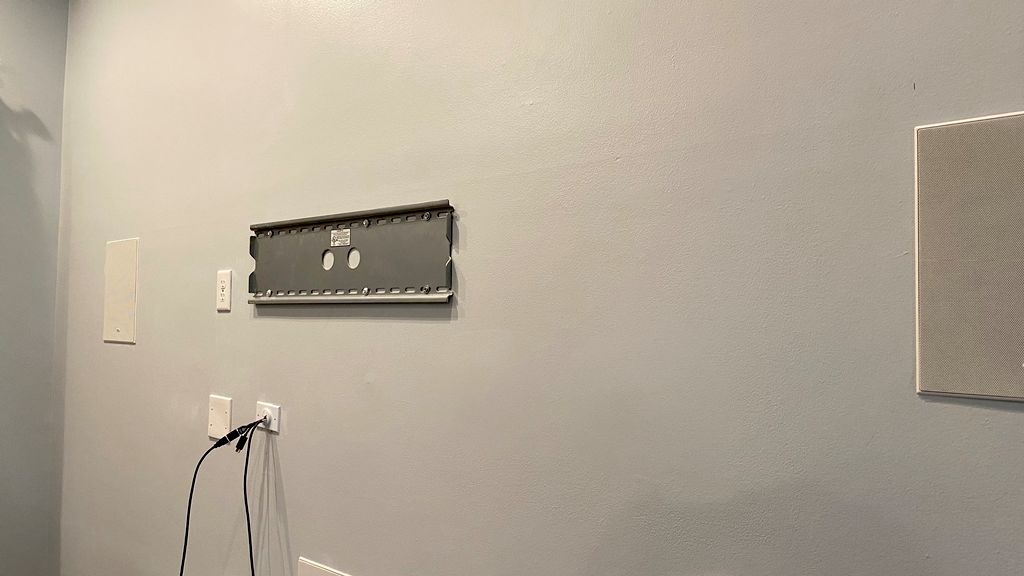 Drywall patching (after)
