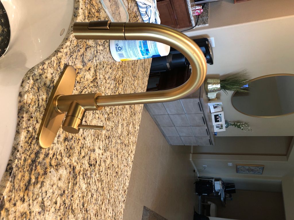 Daniel was on time and replaced two faucets for me