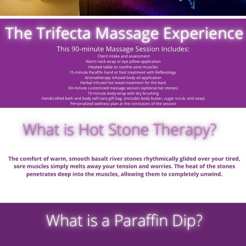 The Trifecta Massage Experience!!!