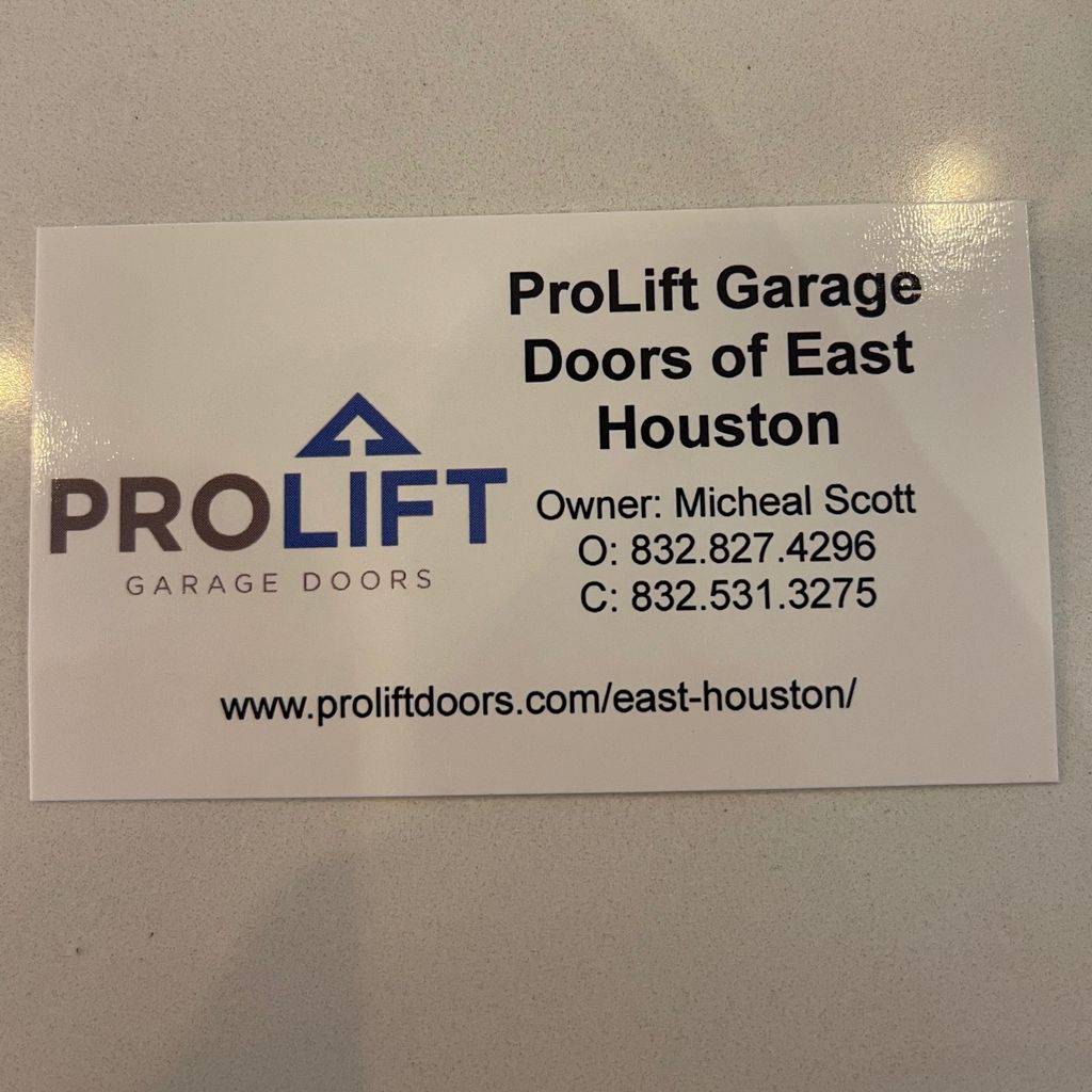 ProLift Garage Doors of East Houston