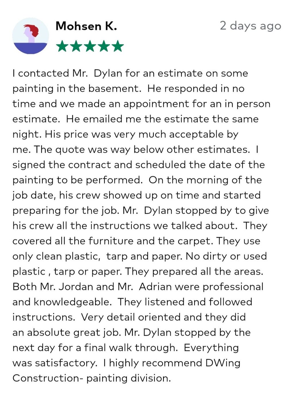 Customer photos